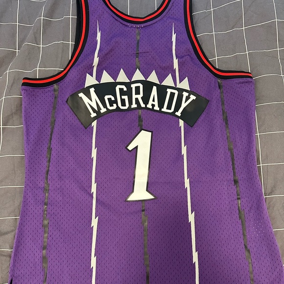 Men's Mitchell & Ness Swingman Jersey Toronto Raptors 1998-99 Tracy McGrad - Picture 2 of 2